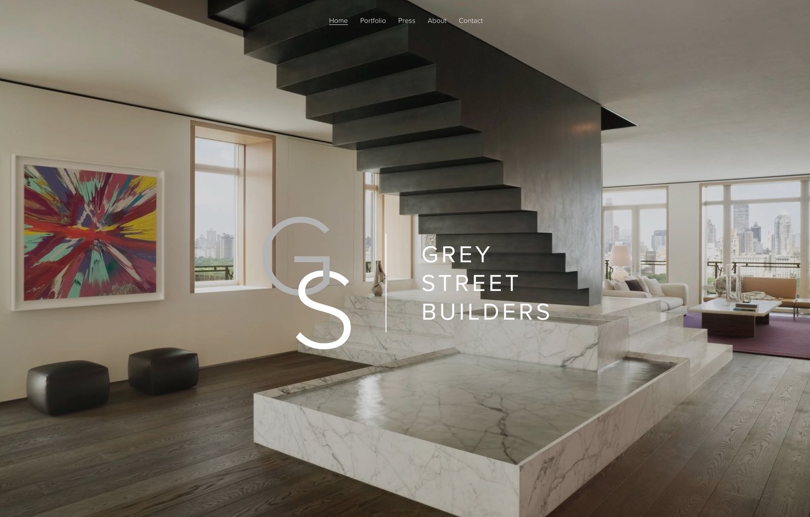 Grey Street Builders - construction group identity and website